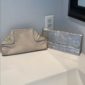 Silver and Gold Clutch Bundle